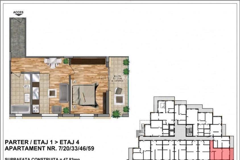 Apartament de vanzare bloc nou, zona Aurel Vlaicu Apartament de vanzare bloc nou, zona Aurel Vlaicu