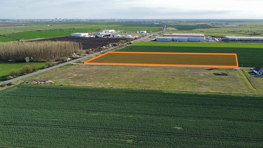 Timisoara Nord - Sanandrei - Lot industrial: 7923 mp - P.U.Z. - utilitati - 2