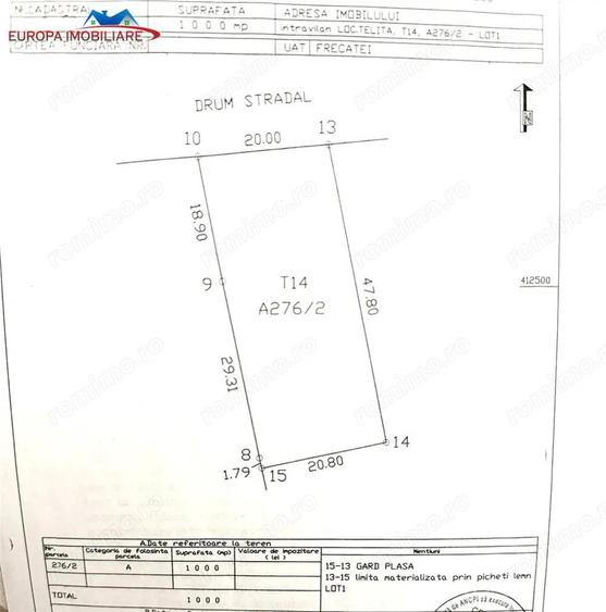 Teren intravilan de vanzare in localitatea Telita-jud.Tulcea - 9