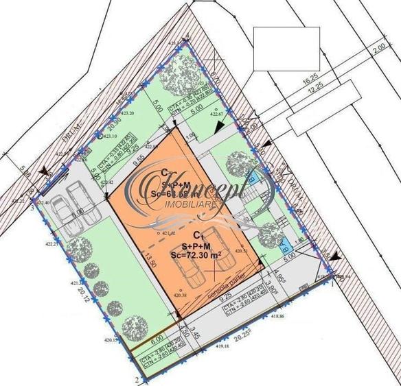 Casă cu 4 camere cu Teren 280 Mp în Dâmbul Rotund