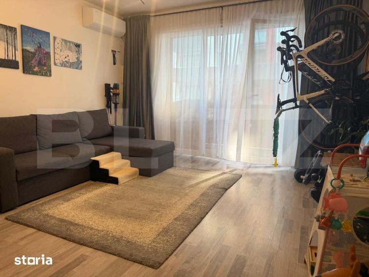 Apartament cu 2 camere, mobilat în Bartolomeu