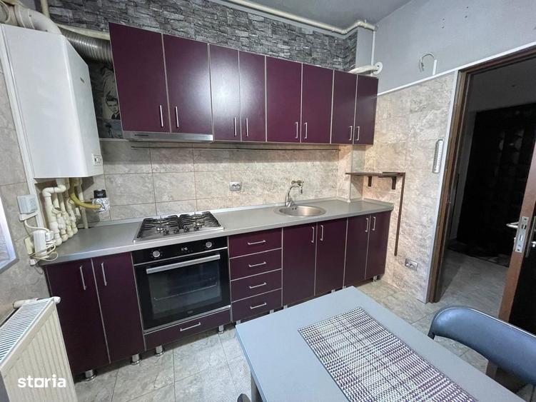 Apartament cu 2 camere semidecomandat, mobilat în Metalurgiei