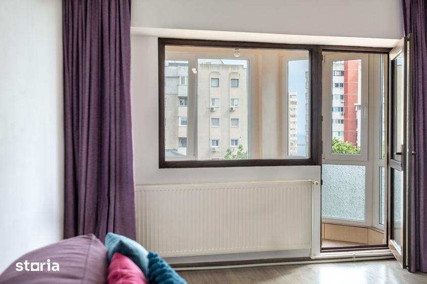 Apartament cu 2 camere decomandat, mobilat în Faleza Nord