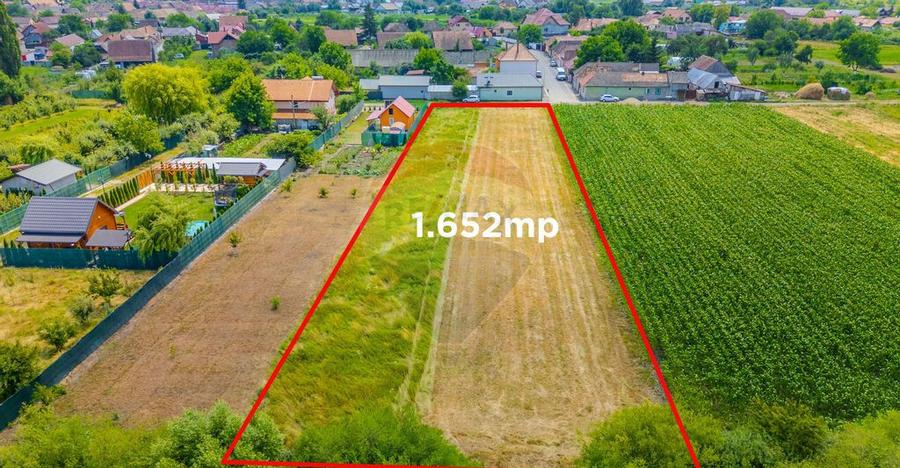 COMISION 0% | Teren intravilan | Bod, strada Avram Iancu - 2