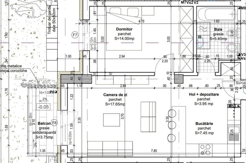 Apartament de 2 camere, ansamblu rezidential nou - 6