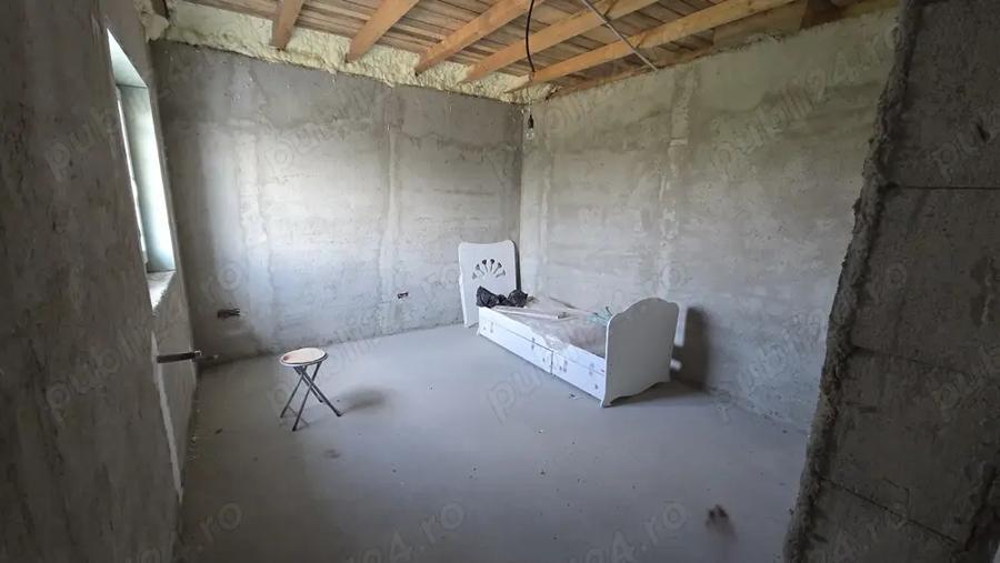 Casa P+1 in Dascalu, Ilfov construc?ie 2022, la gri, cu panouri solare, ideala pentru finisare - 7