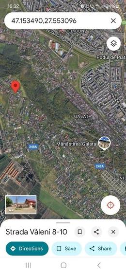 Teren Galata  str  Valeni Iasi - 2