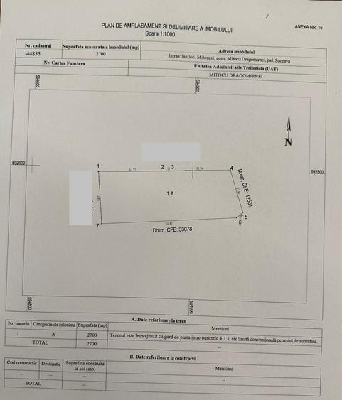 Teren intravilan in Mitocasi - 4