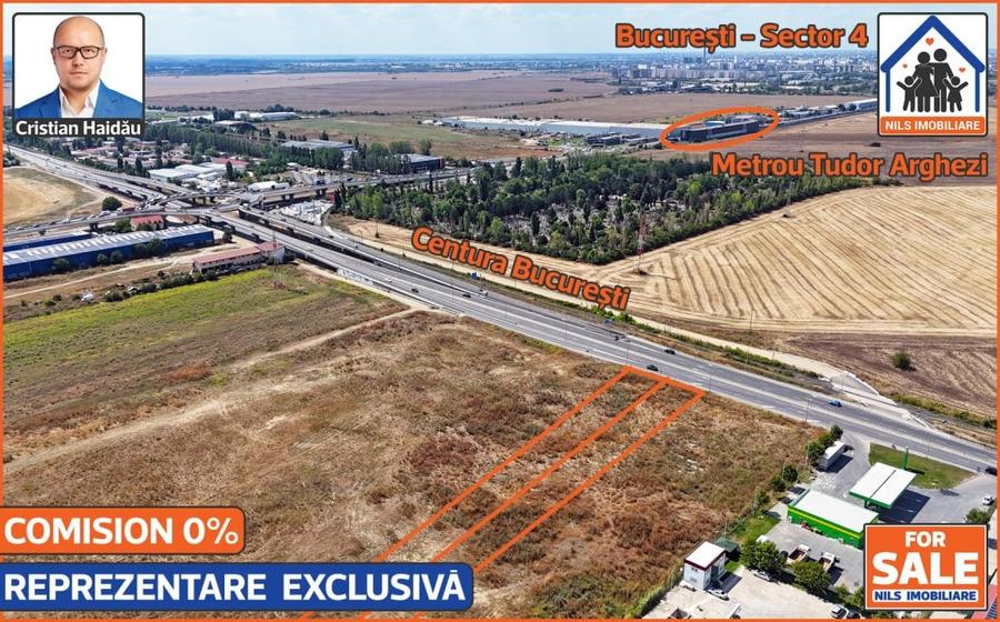 Teren 20k mp intravilan situat intre centura si A0 - Berceni IF - 5