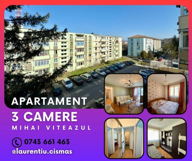 Apartament 3 camere | B-dul Mihai Viteazul – Sibiu - 1