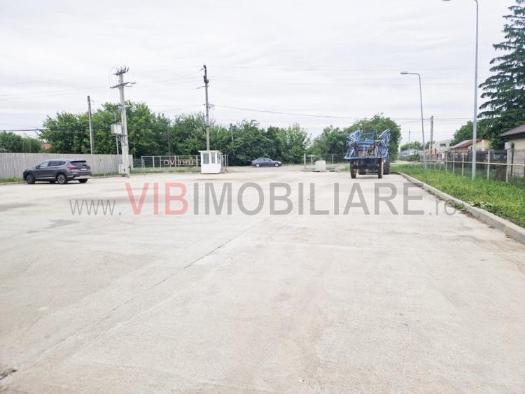 Depozit -hala de 1262m2 la intrarea in Crevedia teren 5.000mp - 3