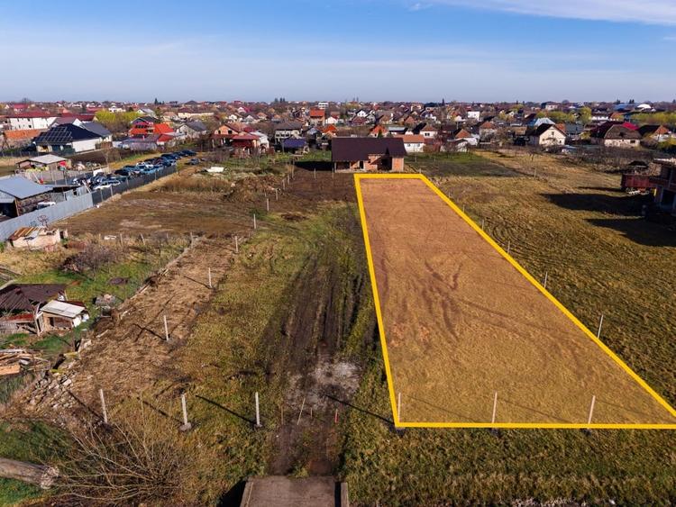 Teren 1028 mp Sanandrei, strada asfaltata – Comision 0% - 5