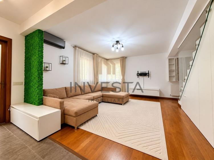 Apartament cu 3 camere semidecomandat, mobilat în Europa