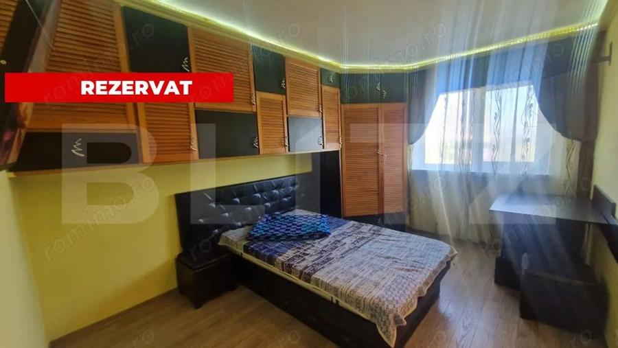 Garsoniera mobilata, etaj intermediar, parcare, beci luminoasa - 13