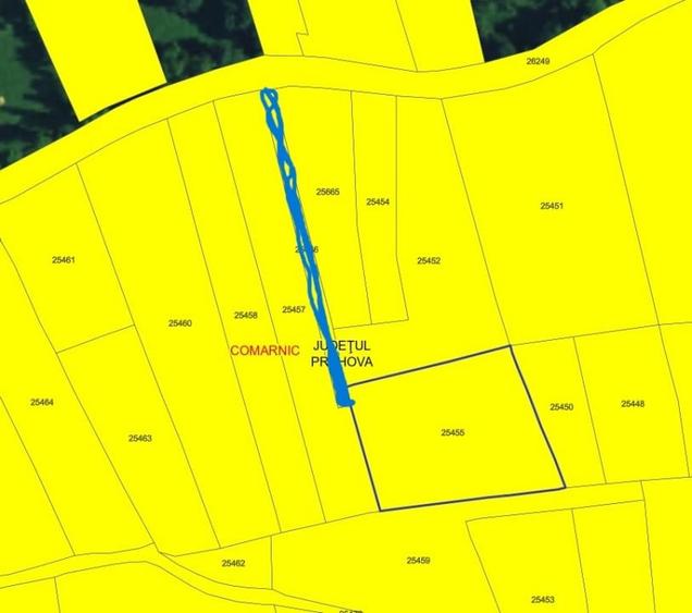 Teren | Comarnic | 2700mp | Intravilan - 1