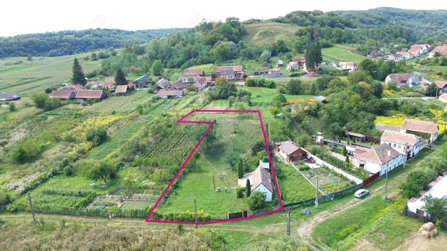 Casa de vacan?a in sat sasesc, Moarda? jude?ul Sibiu, 1138 mp - 2