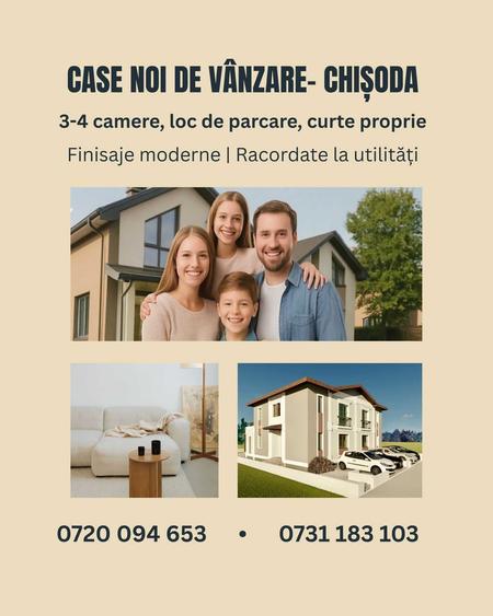 Duplex nou 2024 in Chisoda | Cartier boutiqe de case locuite | - 5
