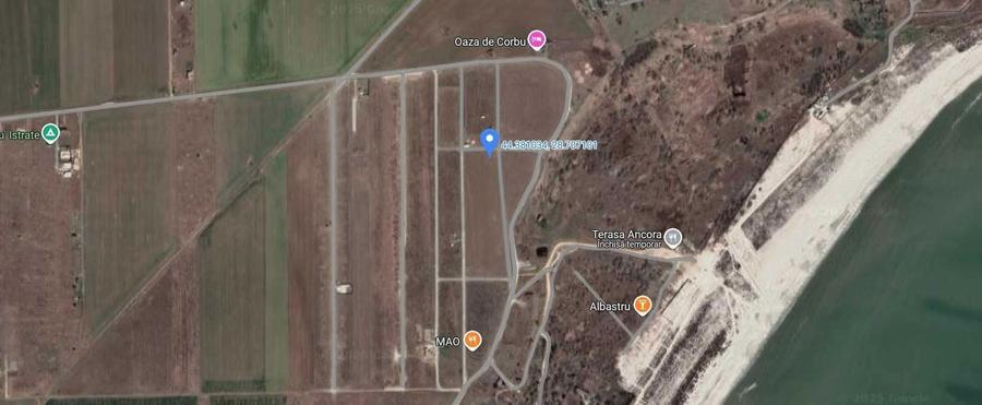 Inchiriez / Vand Teren Corbu 1800 mp la 500 m de plaja - 2