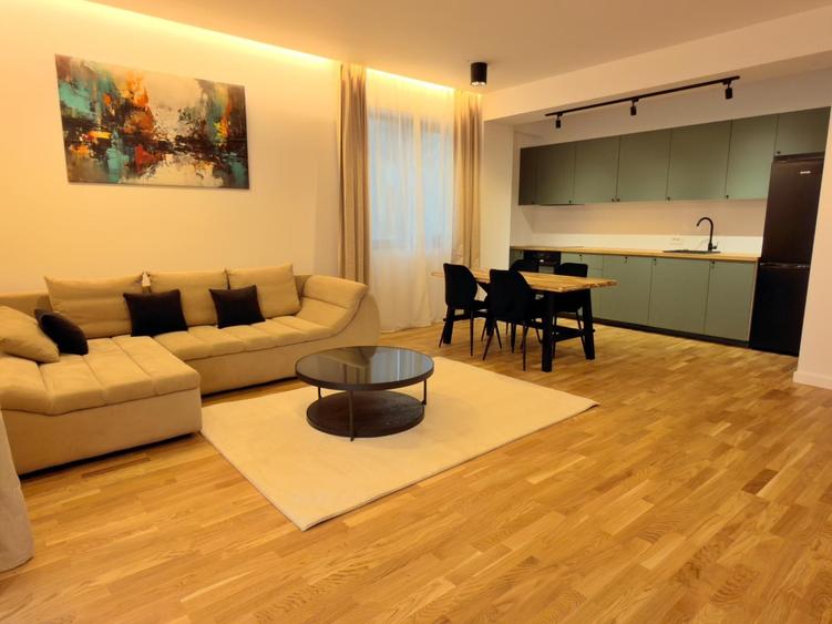 Pipera bloc nou  cu grădină mobilat complet - 4