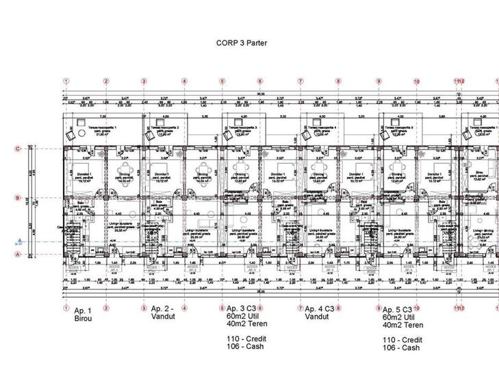 Apartament 3 camere cu Gradina si terasa,Valea Lupului Rediu - 6