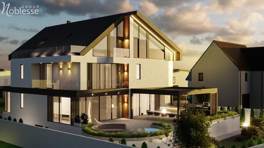 Pipera: Vila individuala cu un teren total de 1000 mp, constructie 2023! - 2