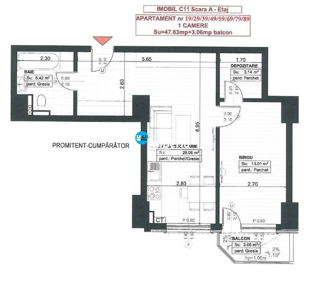 Apartament 2 Camere Royal Town Copou - 5