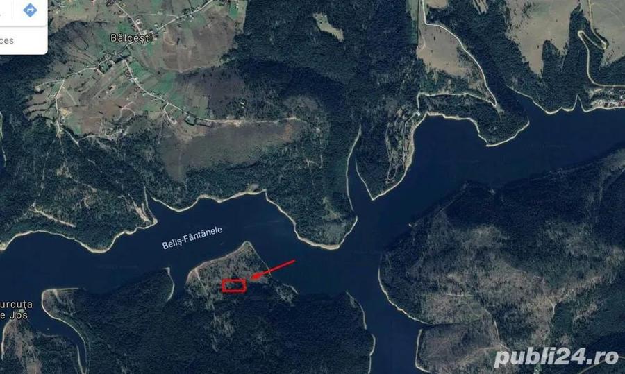Vând teren extravilan împădurit 5000 mp lângă lacul Belis - 2