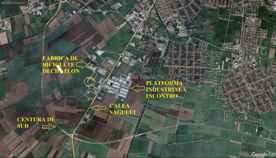 Teren pentru hale, fabrica, service auto, toate utilitatiile