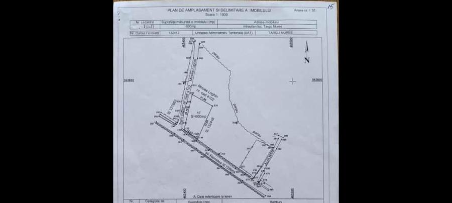 Teren intravilan Targu Mures str Remetea 600mp - 4