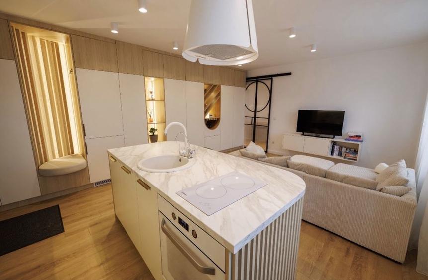 Apartament 2 camere PREMIUM -design modern, complet utilat, zona Bizo - 4