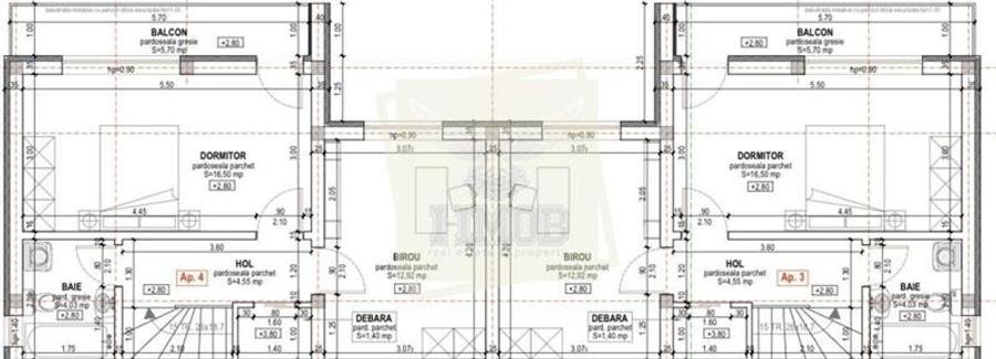 Casa 110 mpu cu 4 camere 2 bai 2 balcoane si curte in Sibiu - 7