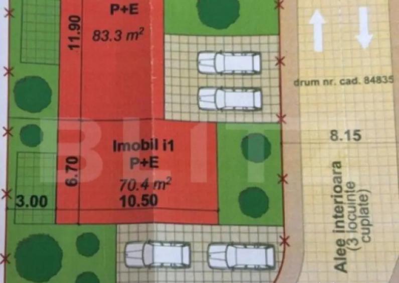 CASA CUPLATA, 110 mp, 110 teren, zona Terra - 2
