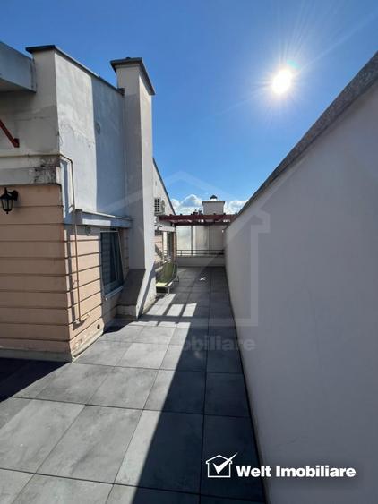 Penthouse de inchiriat, 4 camere, parcare inclusa, Zona The Office - 34