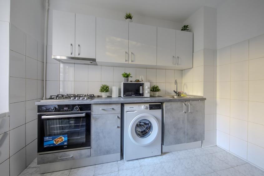 La Prima Închirie Renovată Mobilată Utilat Nou  38 mp Bucătărie 9 mp Metrou 650m - 3