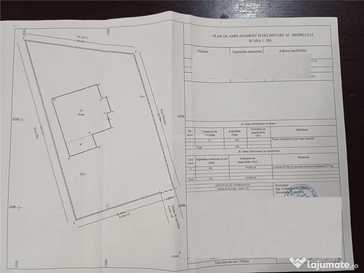 5 camere - 3 bai - 200 mp utili - teren 920 mp - Domnesti - - 8