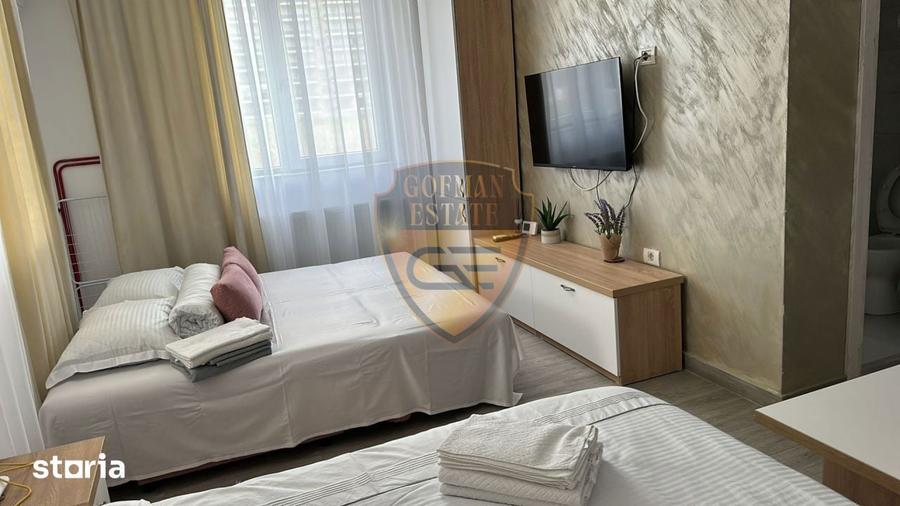 Studio Mamaia Nord Lidl, Mobilat, utilat, centrala gaz, aer conditiona - 1