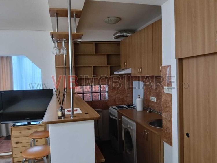 Garsoniera, etaj 4/10, bloc mixt,  mobilat si utilat complet - 7