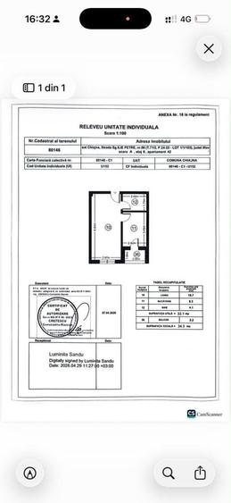 Apartament cu 2 camere decomandat în Chiajna