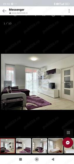 Apartament cu 2 camere semidecomandat în Decebal