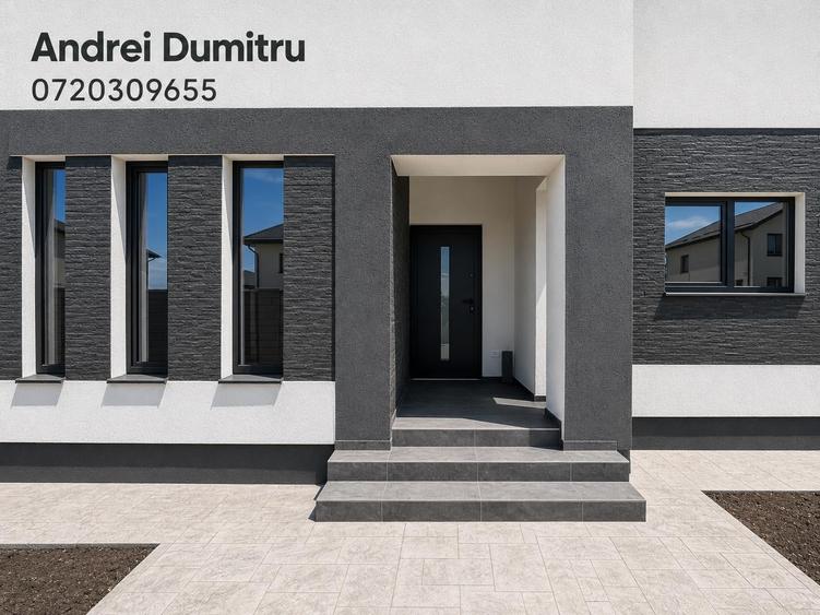 Casă individuală cu 4 camere cu Teren 343 Mp în Berceni