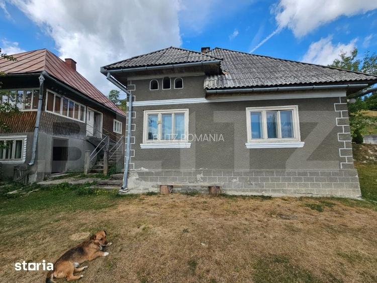Proprietate cu 2 case, teren 1.855 mp, Priveliste spectaculoasa in Vad