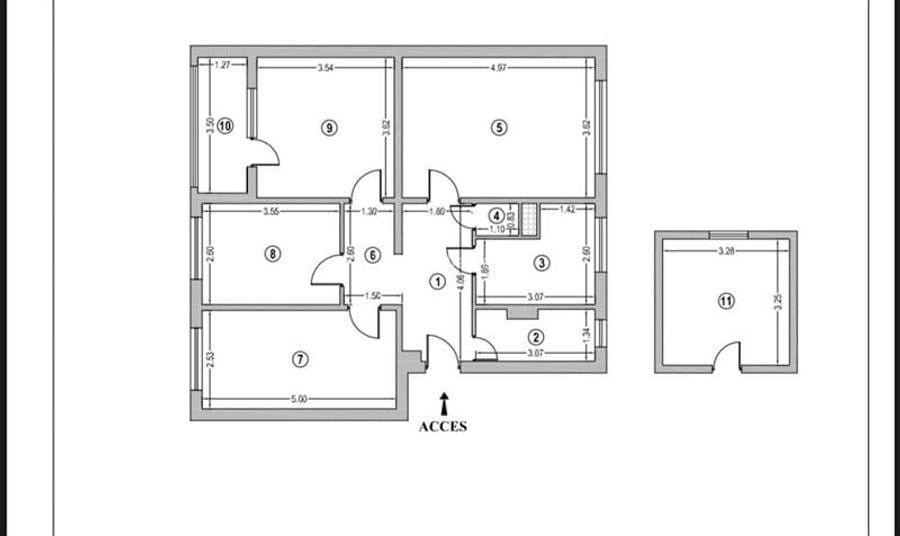 Apartament 4 camere Ozana
