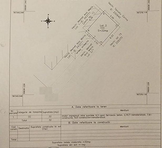 Trei camere cu curte in proprietate. - 9