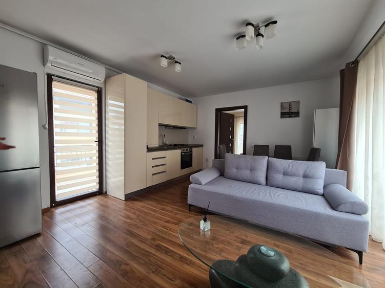 Apartament cu 2 camere semidecomandat, mobilat în Bună Ziua