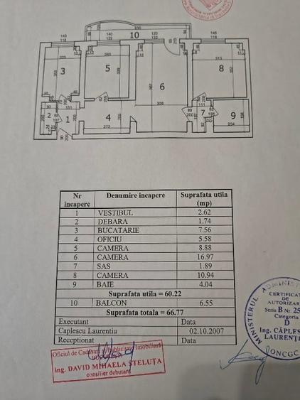 3 camere 13 Septembrie - 3