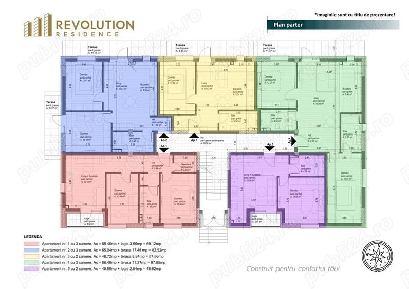 COMISION 0% - Apartamente 3 camere - Oltului 13C, Baia Mare - 4