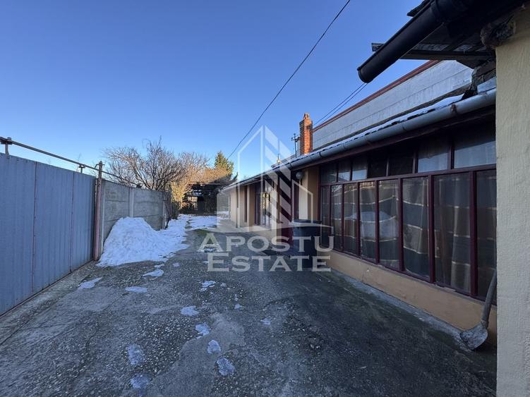 Casa la curte comuna cu 2 familii | 80mp utili | 350 teren | Sagului - 6