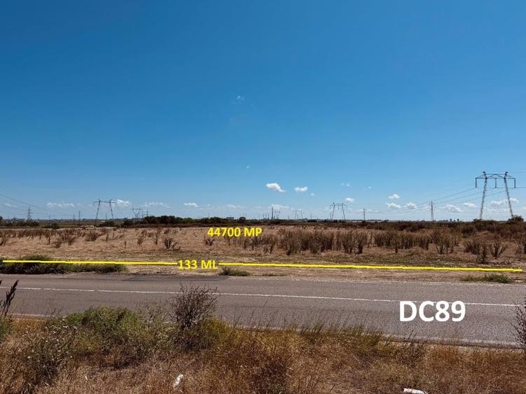 Teren intravilan 44700 mp - Ideal parc logistic, showroom sau depozit, Constanța - 11