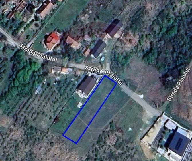 Teren intravilan, 1000 mp, dealuri, Plaiului, de vanzare - 1