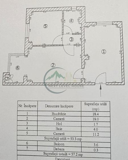 Apartament 2 camere, Racadau - 6